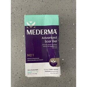 Mederma Advanced Scar Gel 0.7 oz Skin Protectant Reduces Scars 05/25